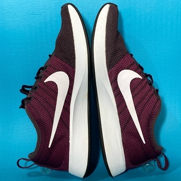 NIKE Dualtone Racer Port Women's Running Shoes 917682-604 Wine-Bordeaux Size 6.5 - Picture 6 of 10